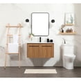 thumbnail image 6 of 36 inch single bathroom vanity in walnut brown, 6 of 8