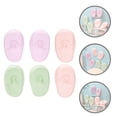thumbnail image 1 of Houderco 3Pairs Silicone Ear Protectors for Hair Dye Soft Reusable Ear Covers Assorted Colors, 1 of 8