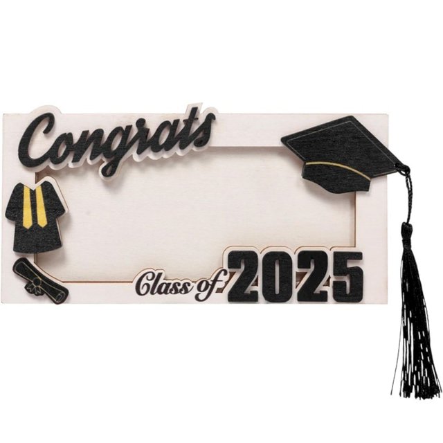 DJN 2025 Wooden Graduation Card C Ash Box Graduation Wallet 2025 Graduation Envelope Wallet Graduation G Ift Toys and Hobbies Money jar