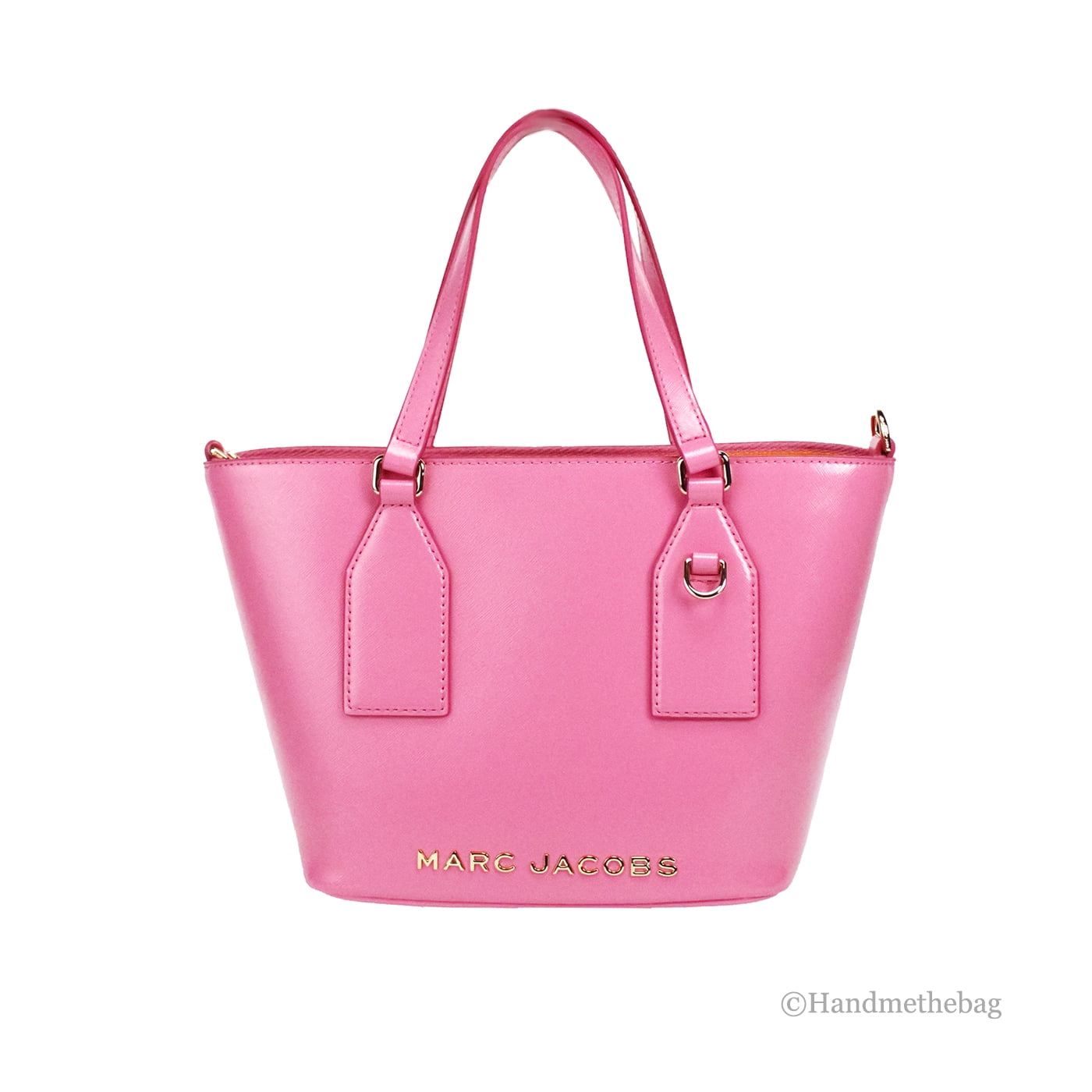 ハンドバッグ MARC JACOBS Woman Handbag Pink 2P5HSC004H03 678 Marc Jacobs Mini Grind Candy Pink Patent Leather Crossbody