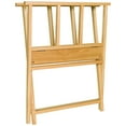 Creative Mark Folding Wood Large Print Rack Perfect For Display of Canvas, Art, Prints, Panels