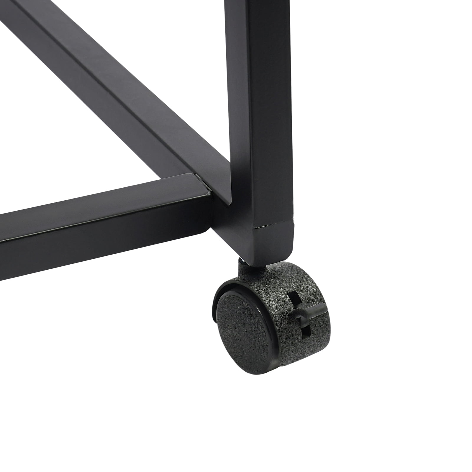 Ribbon Display Organizer with Wheels, Ribbon Holder Organizer Rack, Ribbon Storage Organizer Black 31.5*15.7*49.2in