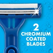 Gillette Sensor2, Pivoting Head Men's Disposable Shaving Razors with Lubrastrip, 12 Count