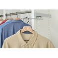 thumbnail image 3 of Rev-A-Shelf Sidelines CVRSL-14-SN-1 Extendable Deluxe Valet Rod, Satin Nickel, 3 of 7