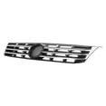 thumbnail image 2 of Ikon Motorsports Front Upper Grille Compatible with 2012-2015 Volkswagen Passat, OE Style Black With Chrome Molding Strips ABS Replacement Front Bumper Hood Grill Cover Assembly, 2 of 4
