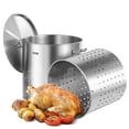 thumbnail image 1 of VEVOR 84QT Stainless Steel Stockpot Cooking Kitchen Sauce Pot with Basket Lid Handle, 1 of 9