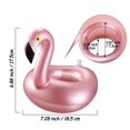thumbnail image 2 of Soporte inflable para bebidas Sumind Flamingo, 12 piezas, 2 of 7