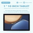 thumbnail image 4 of Tablet PC de 10 Pulgadas con Ocho Núcleos, Cámaras Duales, SIM Dual, Llamadas Telefónicas, Bluetooth, Wifi, 4 GB + 64 ROM, 4 of 5
