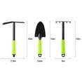thumbnail image 6 of Deli Garden Tools Set 3 Piece Heavy Duty Gardening Hand Tools Kit with Hand Trowel,Hoe and Rake, Delicate Gift for Planting and Maintaining Gardens, 6 of 6