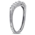 thumbnail image 3 of Everly Women's Diamond 14k White Gold Wedding Ring, 3 of 7
