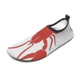 thumbnail image 2 of Hand Drawn Lobster Water Shoes Beach Slip-on Shoes for Men Women Swim Pool Yoga Surfing Sneakers Quick-Dry Sports Barefoot Shoes, 2 of 5