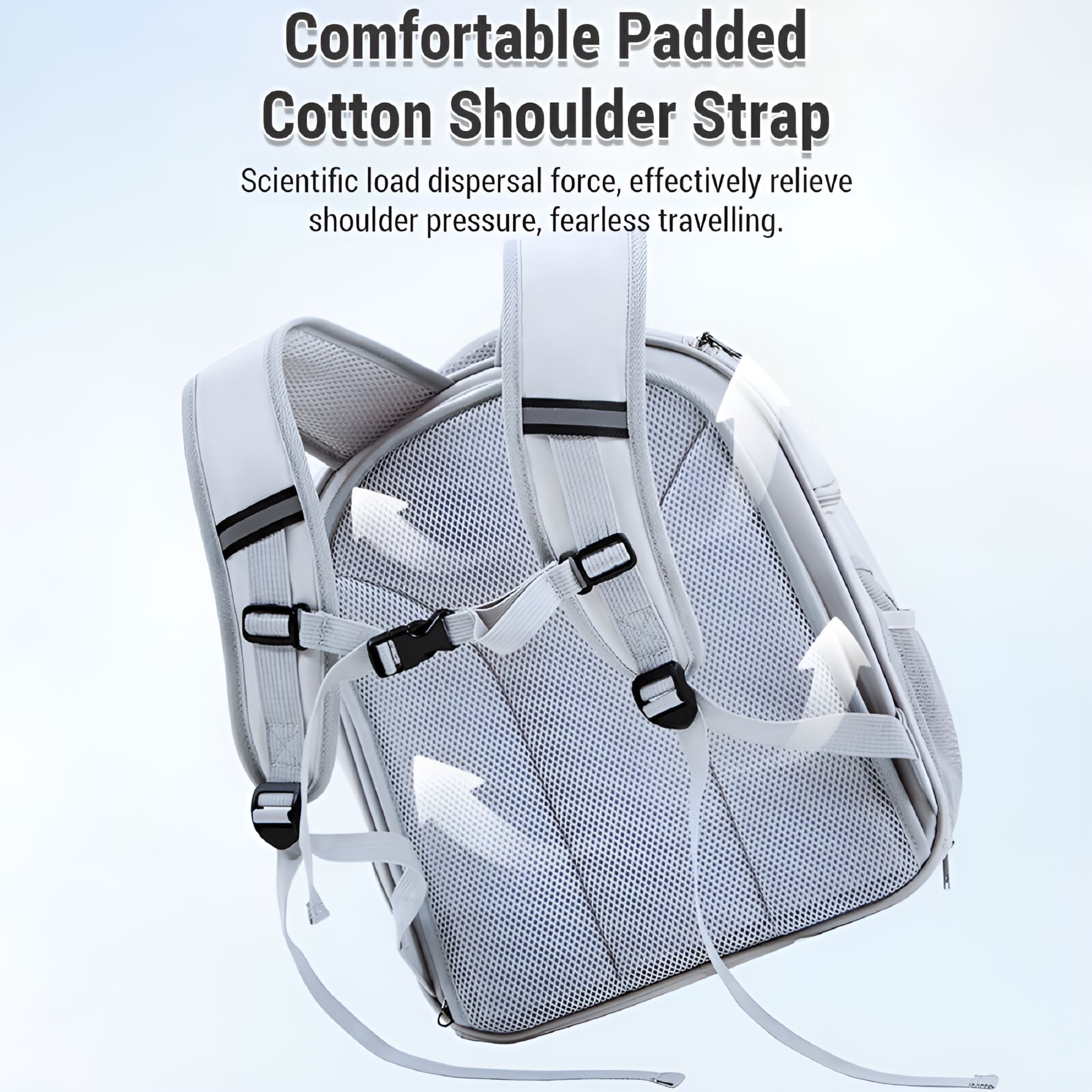 GASTROPOD 2026 New Cat Carrier - Expandable Pet Backpack Carrier for Cats Up to 13Lbs, Dogs Up to 11Lbs, Cat Dog Carrier Backpack for Travel Hiking