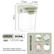 thumbnail image 2 of Contenedor De Almacenamiento De Alimentos Caja de almacenamiento de alimentos de plástico Organizador de alimentos sin BPA para uso en exteriores (Verde 300ML) Ndcxsfigh Libre de BPA, 2 of 5