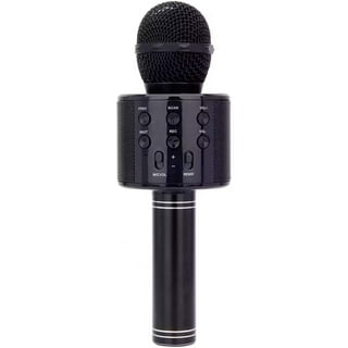 Wootrip Mini Microphone, Karaoke Tiny Microphone for Voice Recording  Interview, Portable Small Singing Mic 3.5mm Plug with Stand Suitable for  Android