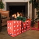 thumbnail image 2 of Bolsa de Almacenamiento para de Navidad, Decoración de de Navidad, Impermeable, Adorno de Navidad Móvil para Decoración de Fiesta, Corona Cabeza de Papá Noel rojo, 2 of 8