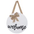 thumbnail image 2 of Welcome Sign Rustic Front Door Decor  Wood Hanging Sign Farmhouse Porch Decorations for Home Thanksgiving, 2 of 9