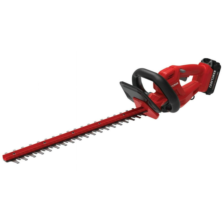 20-Volt Cordless Hedge Trimmer, Lithium-Ion Battery, 22-In.