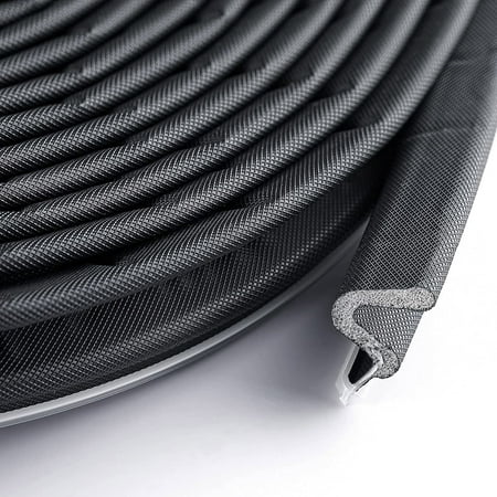 

Door Weather Stripping Soundproof Door Seal Strip V-Shaped Foam Kerf Weather Stripping Door Frame Weather Stripping for Doors Windows Card Slot Installation Seals