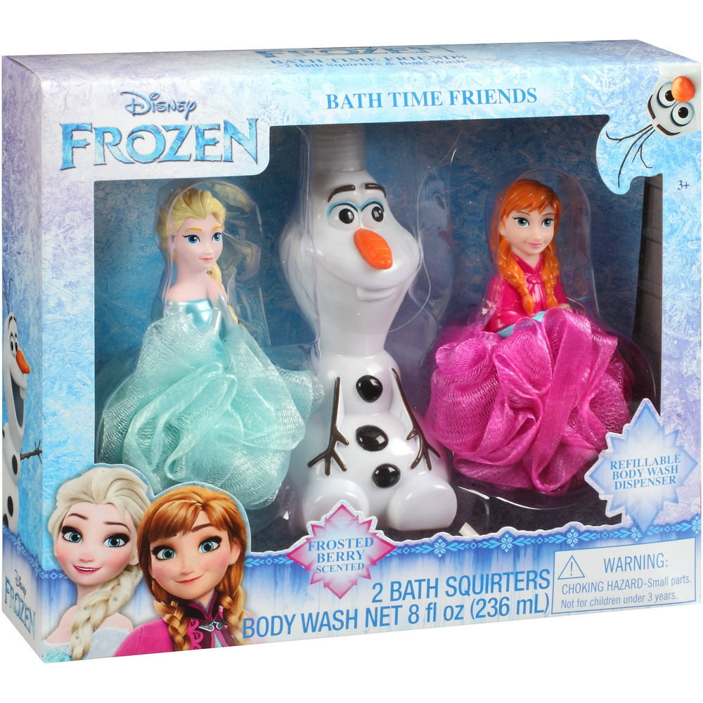 Disney Frozen Bath Time Friends Set, 3 pc
