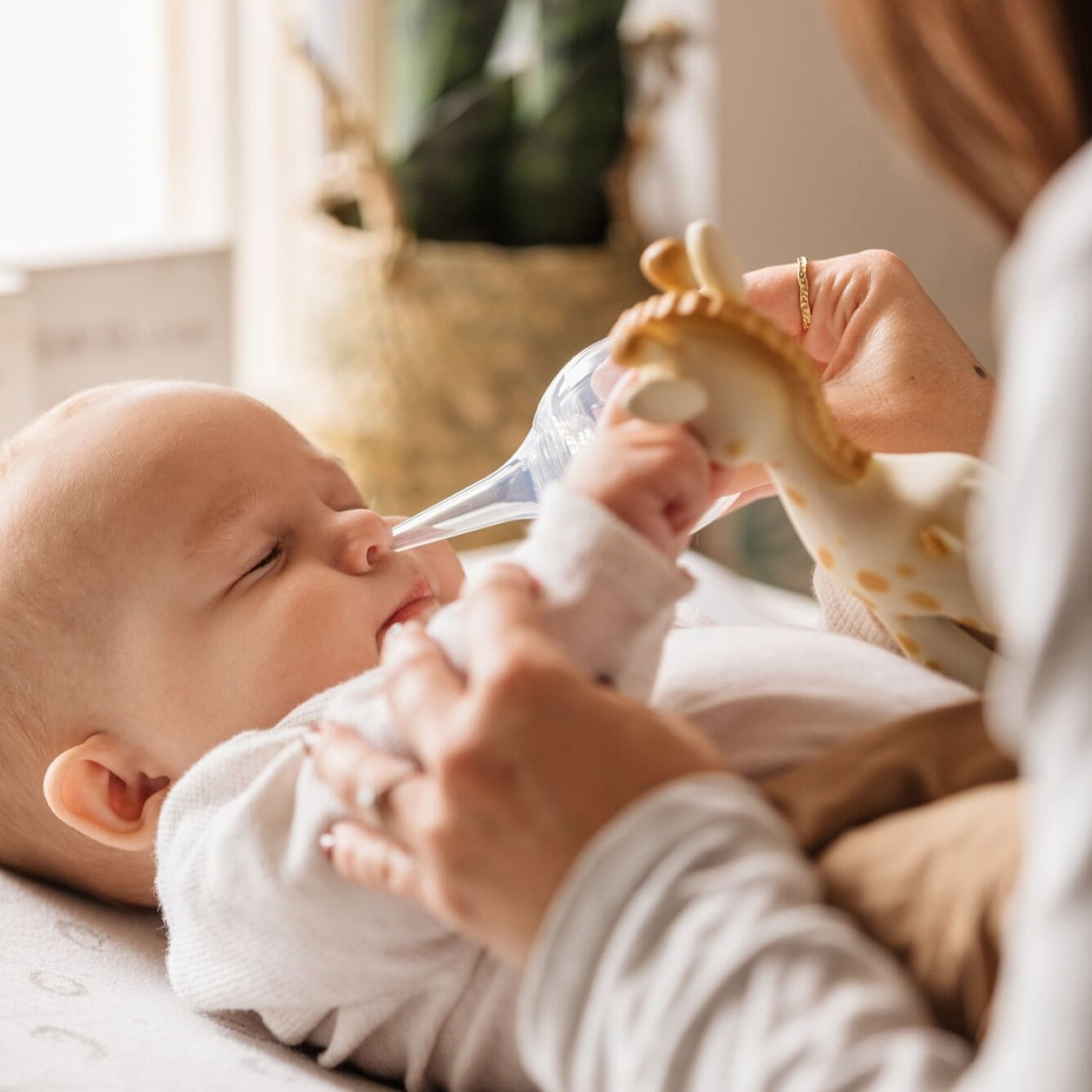 Dr. Talbot's Large Silicone Nasal Aspirator with Cover