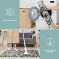 thumbnail image 6 of White Geometric Diamond Striped Pattern Kitchen Rugs Sets Of 3,Kitchen Runner Rugs Non Skid Washable,Decorative Kitchen Floor Mats for Kitchen,Sink,Laundry,17"x30"+ 17"x47" + 17"x59", 6 of 6