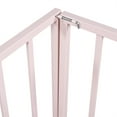 thumbnail image 6 of Twin Size Minimalist Metal Floor Bed Frame, Montessori Bed with Fence and Door, Low Children Bed for Boy & Girl,Pink, 6 of 7