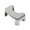 Gray, variant on WNFJR Squatting Toilet Stool for Adults, Bathroom Poop Step Potty Stool, Non-Slip Plastic Toilet Assistance Step Stool Squat Adult, Healthy Gift for Kids Seniors