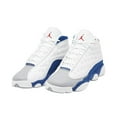 thumbnail image 2 of Big Kid's Jordan 13 Retro White/Fire Red-French Blue (DJ3003 164) - 4.5, 2 of 5