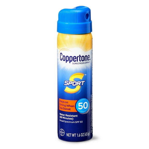 Coppertone Sport Sunscreen Spray SPF 50, 1.6 oz