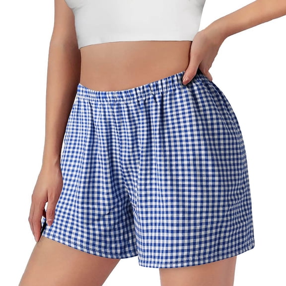 Women's Pants Fashion Shorts For Women Elastic Waist Shorts Summer Summer Casual Sports Hiking Shorts
