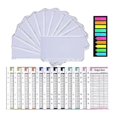 thumbnail image 1 of A6 Binder Pockets 12pcs Binder Pockets Budt Plr,clear Pvc 6 Holes Clear Sleeves Zipper F, 1 of 5
