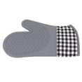 thumbnail image 4 of Guantes de silicona y algodón resistentes al calor para horno, cocina, panadería y hotel., 4 of 14
