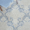 thumbnail image 6 of SAFAVIEH Micro-Loop Deziree Floral Runner Rug, Blue/Ivory, 2'3" x 5', 6 of 8