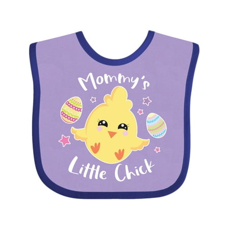 

Inktastic Happy Easter Mommy s Little Chick Gift Baby Girl Bib