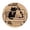 D, variant on Non Drink Coasters Absorbent Round Cup Mats with Cute Cat Pattern Decorative Table Protector for Kitchen Dining Bar Cafe Home