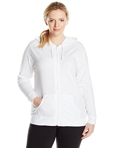 hanes women's slub jersey hoodie