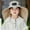 Khaki, variant on SHUZHENG Wide Brim Solar Fan Hat for Kids,Fishing Hat with Hat-Solar & USB Charging for Kids, for Outdoor Activities