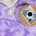 thumbnail image 4 of Large Ultra Soft Modern Area Rugs for Living Room Bedroom, 5x8 Feet Tie-Dyed Purple Thickened Memory Foam Indoor Carpets, Non-Slip Comfy Rug for Boys Girls Nursery Room Home Decor, 4 of 16