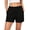 Black, variant on Gamivast Shorts for Women Elastic Waist Soft Stretch Lightweight Shorts with Patch Pockets Relaxed Fit Gym Workout Lounge Travel Summer Bottoms Gray L