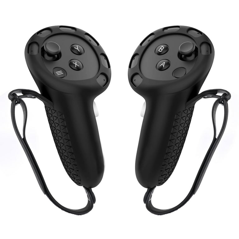Adjustable Braided Non-Slip Battery Cover Strap for Quest 3 Accessories  Touch Controller Grip Strap for Meta Quest 3 - AliExpress