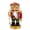 Red, variant on Kurt S. Adler 5.00In Pint Size Wooden Nutcracker, Wood, Soldier C0884 Green