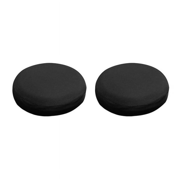 2PCS Round Bar Stool Cover Stretch Removable Elastic Chair Pad Protector Office