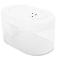 thumbnail image 4 of Humidificador de doble pulverización portátil Mini Mute de escritorio de 1L con luz nocturna ambiental para oficina en casa blanco, 4 of 13