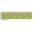 thumbnail image 3 of Ambesonne Botanical Fabric by the Yard Upholstery, Turmeric Flower Blossom, 10 Yards, Green Apple Green, 3 of 5