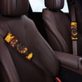 thumbnail image 3 of Chririnla Tie Dye Bat Print Car Harness Pads Comfortable Reduce Friction Effectively Car Seat Belt Pads, Washable Removable Compatible with Sedan Auto Van, 3 of 7