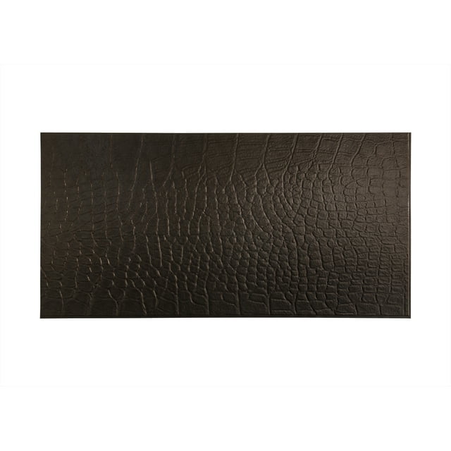 FASÄDE Easy Installation Cayman Smoked Pewter Wall Panel (4' x 8' Panel)