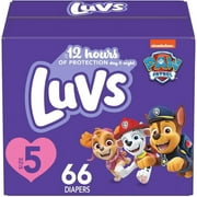 Luvs Diapers, Ultra Leakguards, Size 5 (over 27 lb), 66 Count