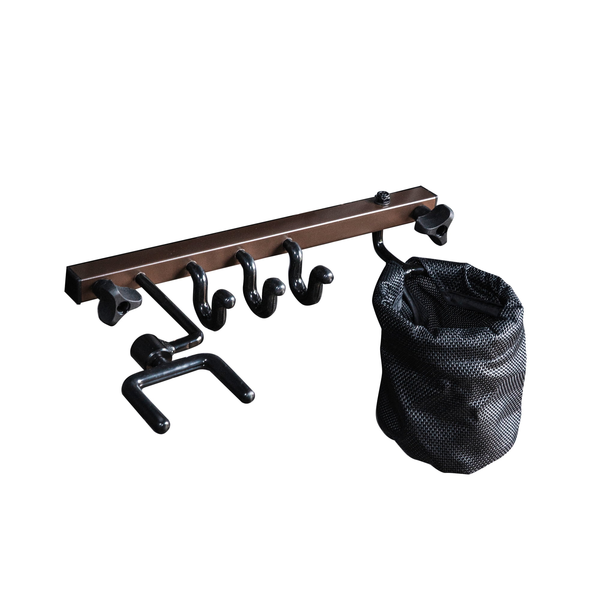 Mossy Oak Deluxe Blind Organizer and Gun/Bow Holder with Cup Holder