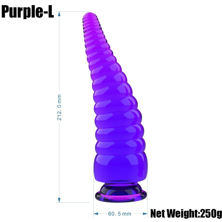 Birdsexy 21cm Anal Plug Sex Toys 360 Suction Cup Anal Plugs for Men and  Women, Threaded Octopus-foot Anal Plugs Prostate Massager #Large, Purple -  Walmart.com
