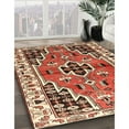 thumbnail image 3 of Ahgly Company Machine Washable Indoor Rectangle Traditional Tomato Red Area Rugs, 7' x 9', 3 of 7